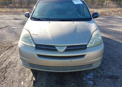 2004 Toyota Sienna Le z USA, uszkodzony, nr VIN 5TDZA23C34S166621